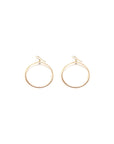 Jacinta Large Round Hoop Earrings