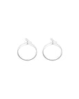 Jacinta Large Round Hoop Earrings