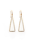 Estelle Triangle Drop Earrings