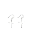 Cross Dainty Drop Earrings