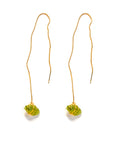 Keely Peridot Threader Earrings