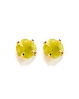 Olivia Peridot Stud Earrings