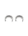 *LAST ONES Zinnia Dainty Moon Studs