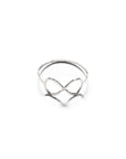 Ally Infinty 18K Gold Vermeil Ring