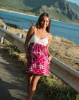 Lia Mini Crochet Hibiscus Hawaiian Quilt
