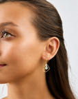 Seafoam Small Classic Heart Drop earrings