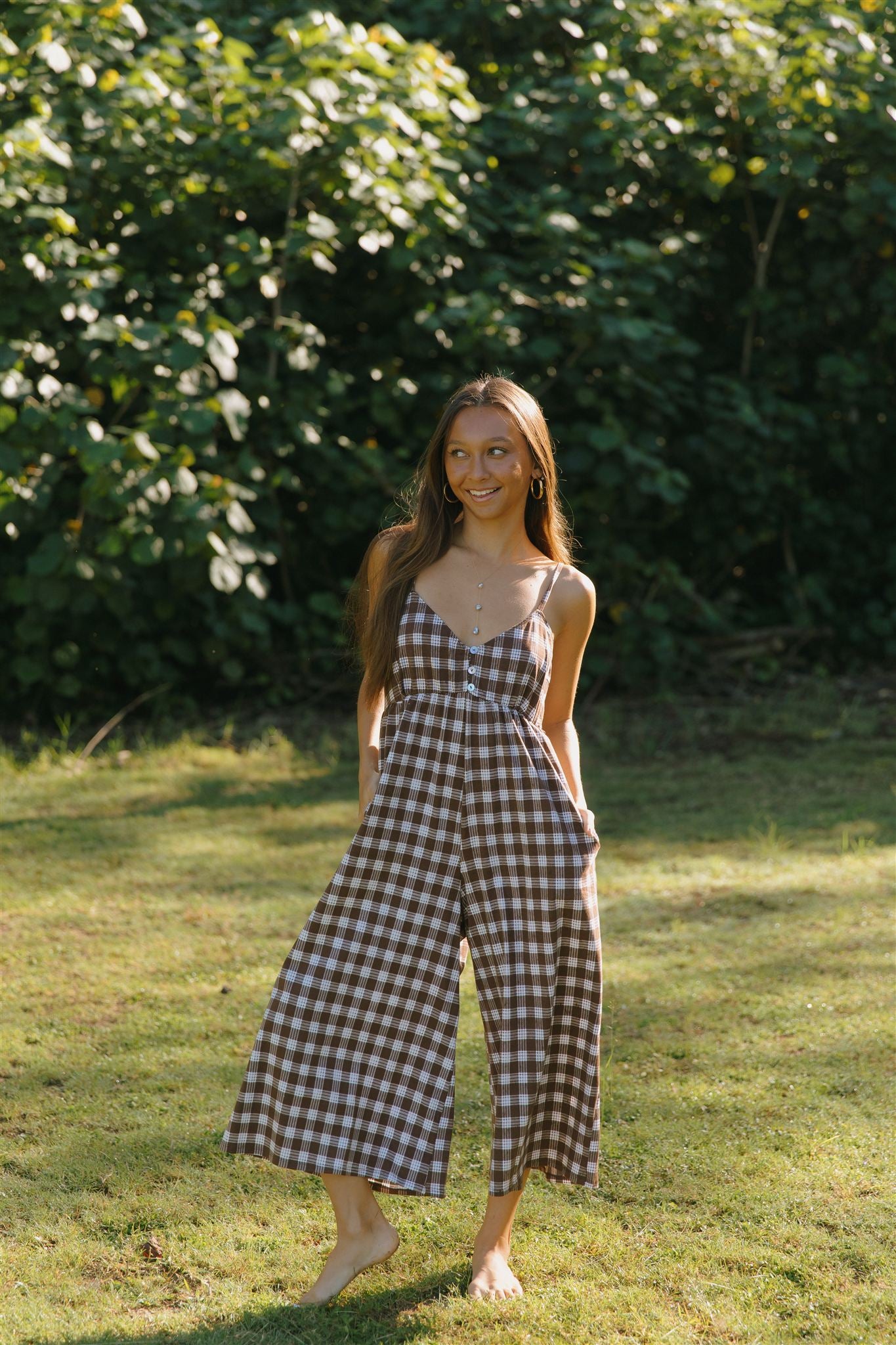 Sale♬タグ付き未使用★Kiira Linen quilt jump suit Kirra Jumpsuit – [ki-ele]