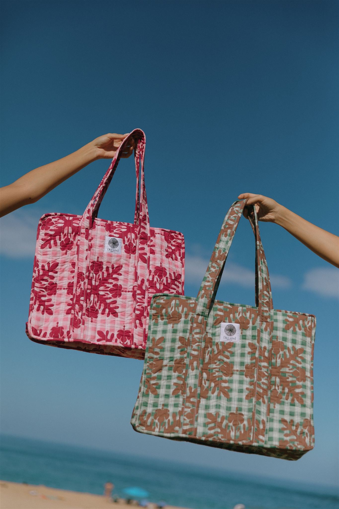 Multipurpose Hibiscus Hawaiian Quilt Bags – [ki-ele]