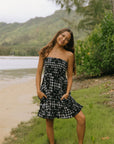 Kiele Mini Hibiscus Hawaiian Quilt Dress