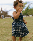 Allie Dress Hibiscus Hawaiian Quilt