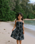Allie Dress Hibiscus Hawaiian Quilt