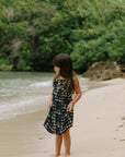 Allie Dress Hibiscus Hawaiian Quilt