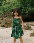 Allie Dress Hibiscus Hawaiian Quilt