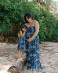 Kiele Maxi Hibiscus Hawaiian Quilt Dress