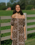 Rissa Dress Hibiscus Hawaiian Quilt