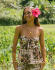 Nani Top Hibiscus Hawaiian Quilt