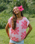 Caly Top Hibiscus Hawaiian Quilt