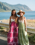 Lia Maxi Crochet Hibiscus Hawaiian Quilt