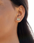 Olivia Aquamarine Stud Earrings