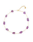 Andrea Amethyst Organic Choker