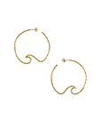 Peahi Wave Large C-Hoop earrings