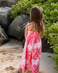 Girls Kirra Jumpsuit Hibiscus Hawaiian Quilt
