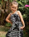 Girls Allie Dress Heliconia Quilt