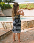 Girls Allie Dress Heliconia Quilt