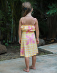 Girls Allie Dress Heliconia Quilt