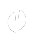 *LAST ONES Half Geo Circle Hook Threader Earrings