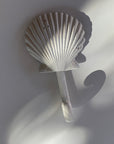 Shabby-Chic Seashell Hook Decor