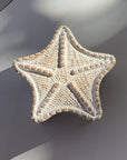 Wooden Starfish Trinket Decor