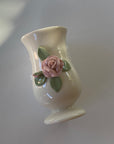 Small Rose Porcelain Vase