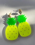 Pineapple Vibes Neon studs