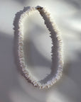 White Square Seashell Vintage Lei necklace