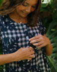 Babydoll Dress Hibiscus Hawaiian Quilt