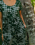 Babydoll Dress Hibiscus Hawaiian Quilt