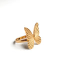 Nadine Monarch Butterfly 18K Gold Vermeil Ring