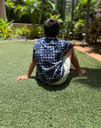 Boys Aloha Shirt Hibiscus Hawaiian Quilt