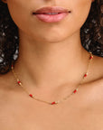 Elise Coral Choker