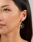 Violette Drop Earrings