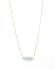 Luna Aquamarine Necklace