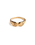 Angelica Angel Wings 18K Gold Vermeil Ring