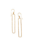 Lila Long Vertical Drop Earrings