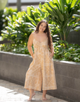 Kirra Jumpsuit Hibiscus Hawaiian Quilt