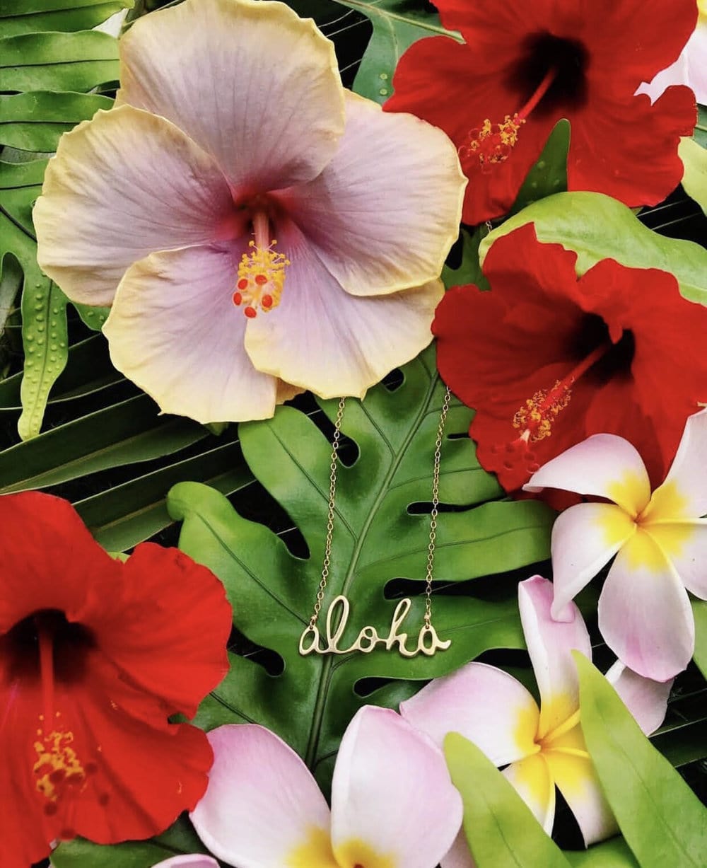 Large Simply Aloha necklace – [ki-ele]
