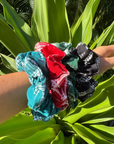 Scrunchie Hibiscus Hawaiian Quilt