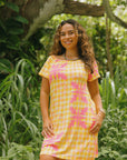Rissa Dress Heliconia Quilt