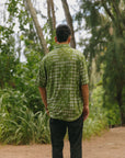 Kaimana Men's Polo Hibiscus Hawaiian Quilt
