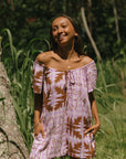 Kyra Romper Heliconia Quilt